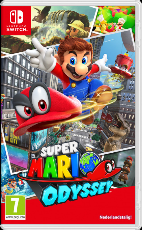 Super Mario Odyssey (verpakking Frans, game Engels)