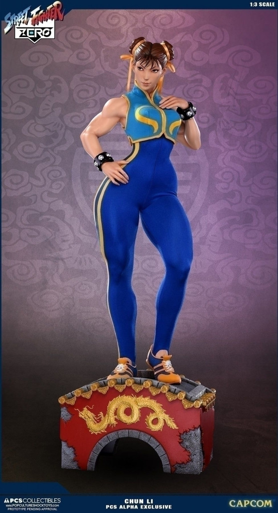 Street Fighter Alpha Exclusive Chun Li 1 3 Scale Statue