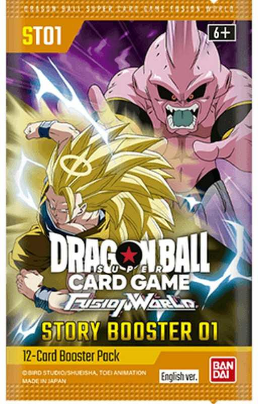 Bandai Dragon Ball Super TCG Fusion World: ST01 Story Booster Pack