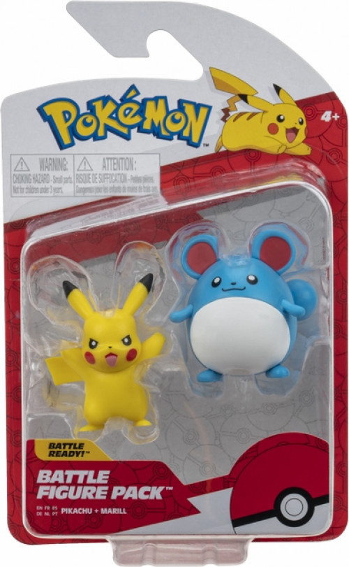Pokémon - Battle Figure Pack - Pikachu & Marill