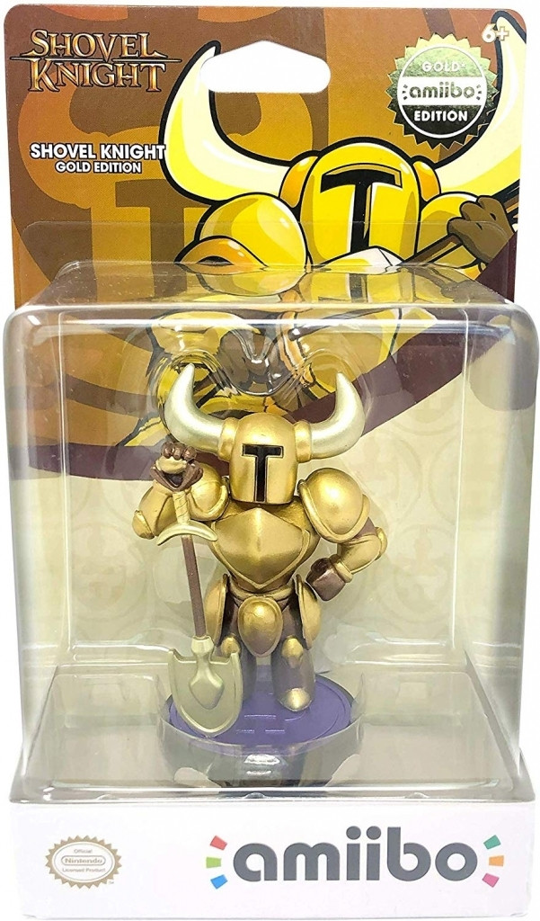 Amiibo Shovel Knight - Shovel Knight Gold Edition