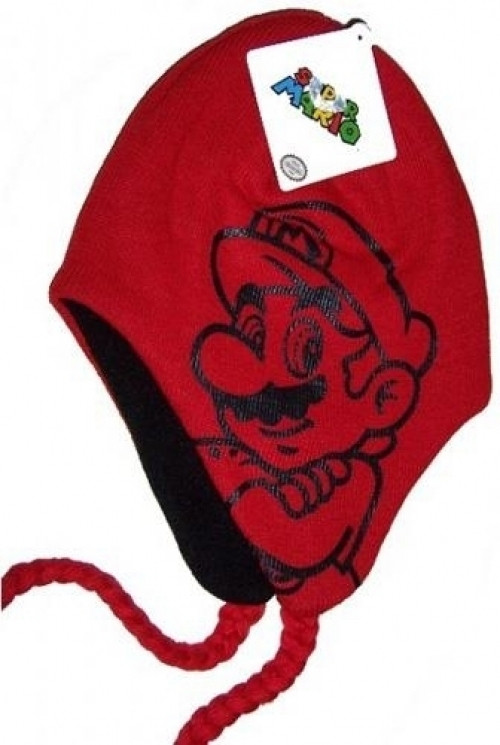 Image of Nintendo - Red Mario Ski Beanie