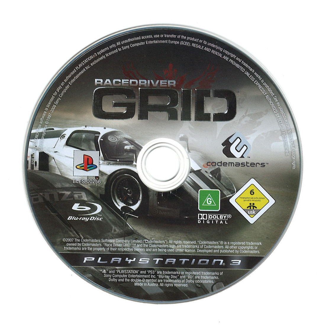 Race Driver Grid (losse disc)