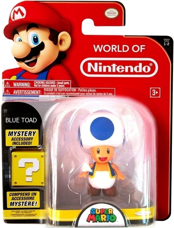World of Nintendo Figure - Blue Toad