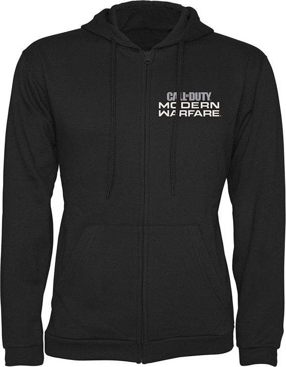 Call of Duty Modern Warfare - Logo Black Zip-Up Hoodie