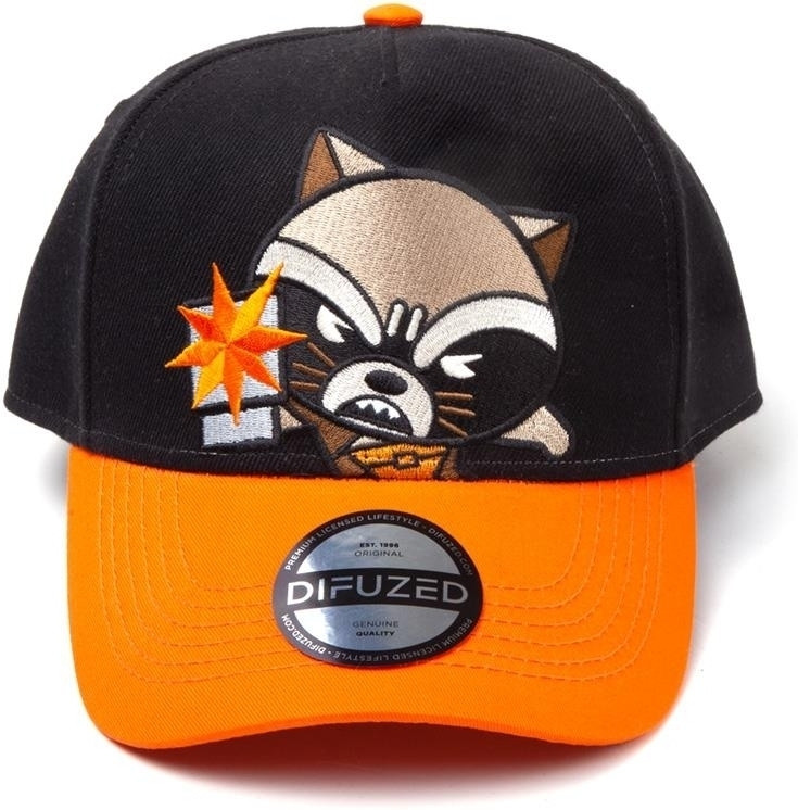 Marvel - Kawaii rocket Raccoon Curved Bill Cap