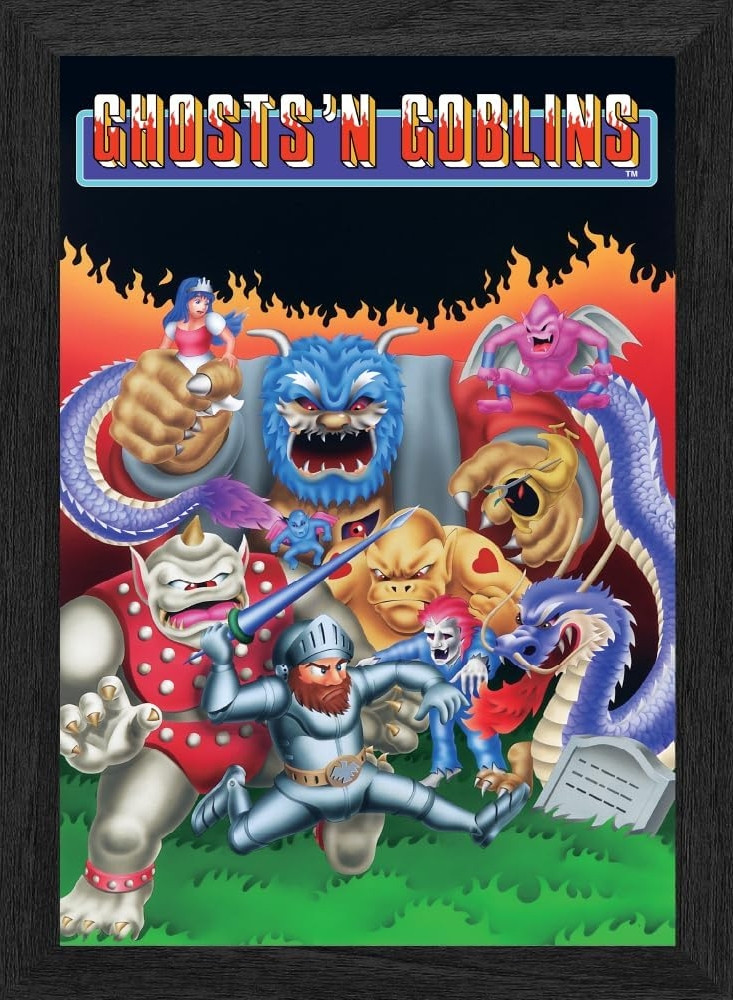 Pixel Frames Plax - Ghosts 'n Goblins (30cm x 25cm) afbeelding