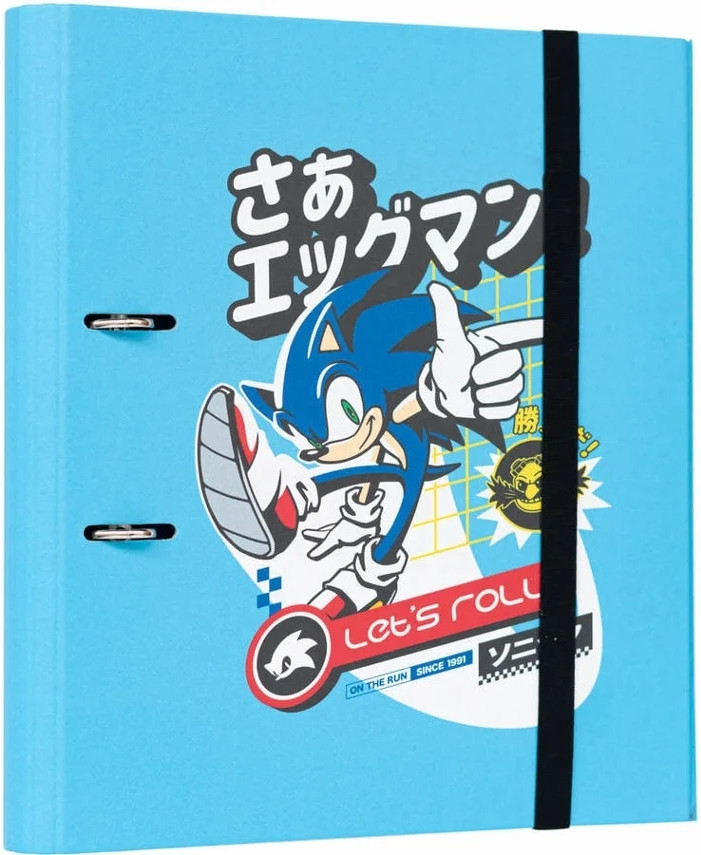 Premium Sonic the Hedgehog Binder 2-Rings