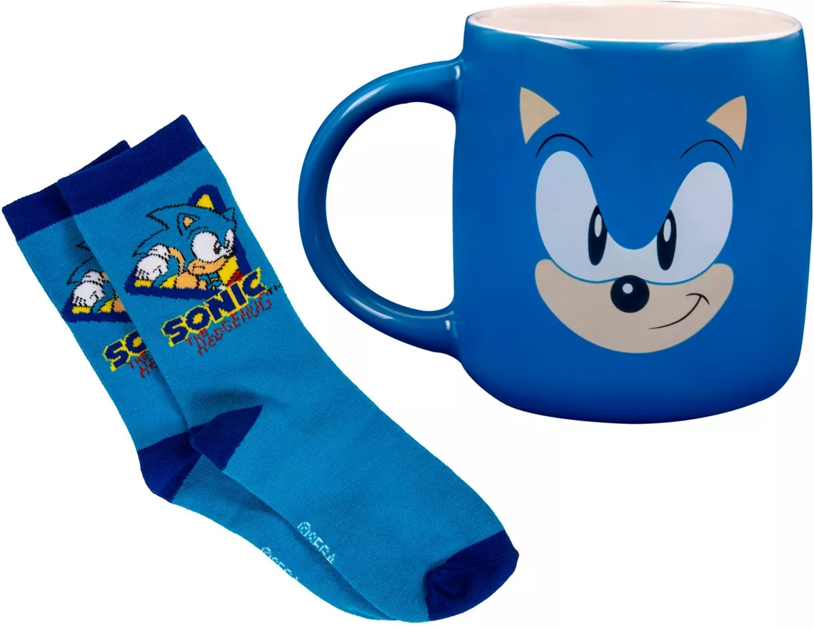 Sonic the Hedgehog - Sonic Mug + Socks Giftset