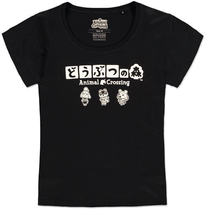 Nintendo - Animal Crossing Women's T-shirt (Black)