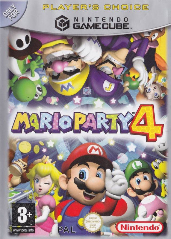 Mario Party 4 (player's choice) (losse cassette)