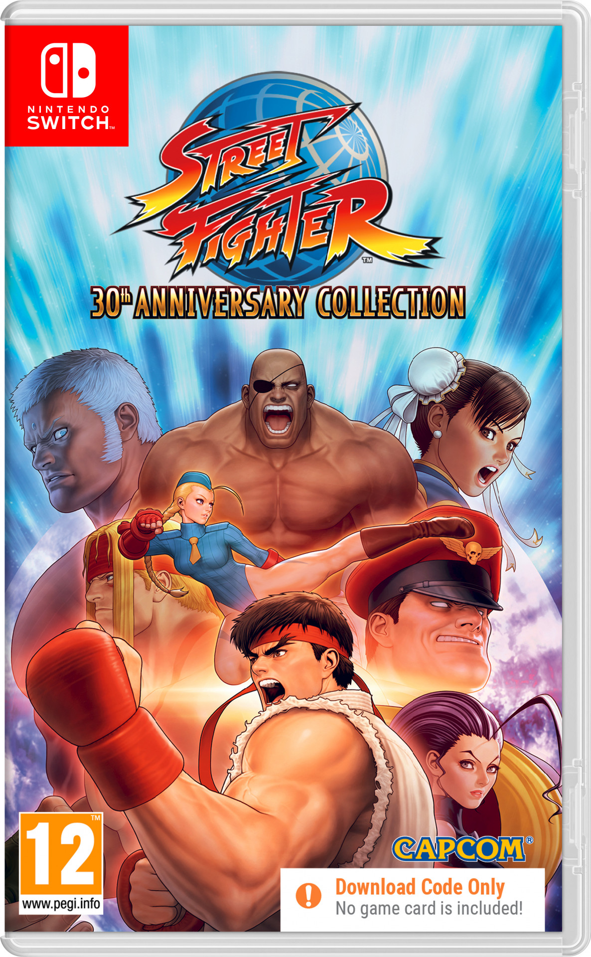 Street Fighter 30th Anniversary Edition (Code in a Box) afbeelding