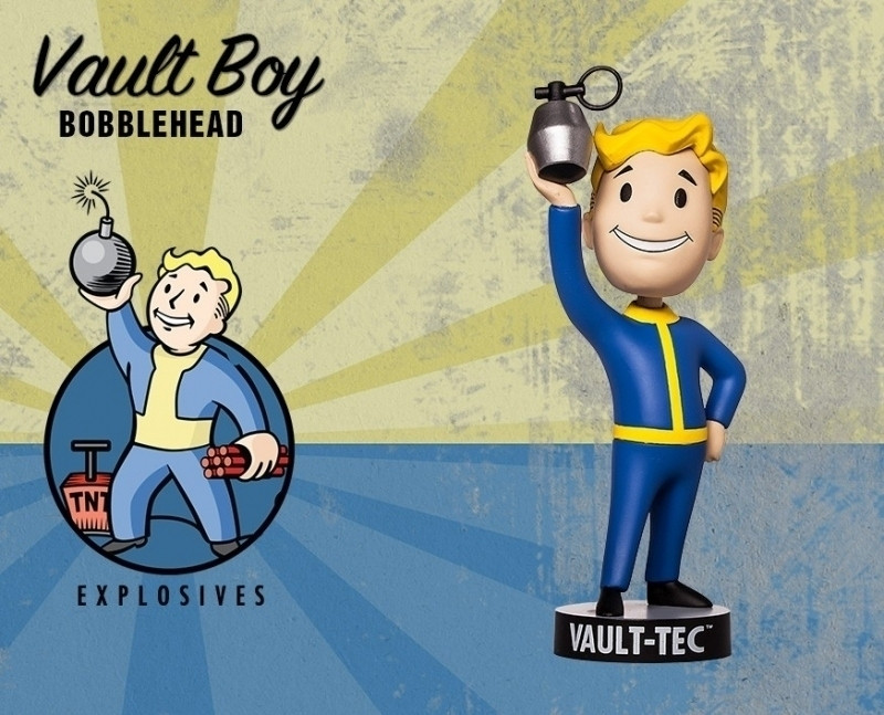 Image of Fallout 4: Vault Boy Bobblehead - Explosives