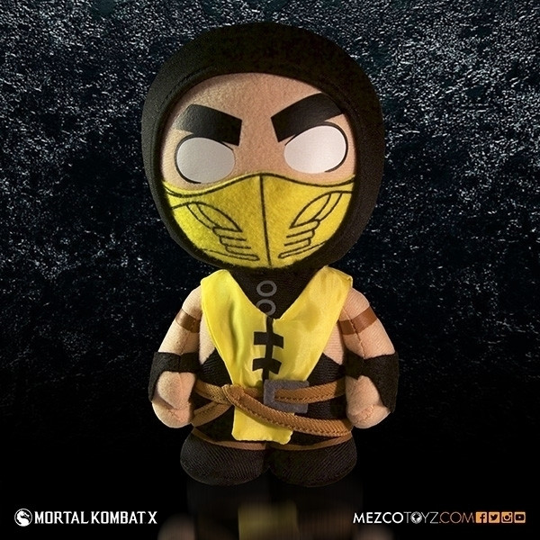 Mezco Toyz Mortal Kombat X Scorpion Pluche mezco toyz kopen in de aanbieding
