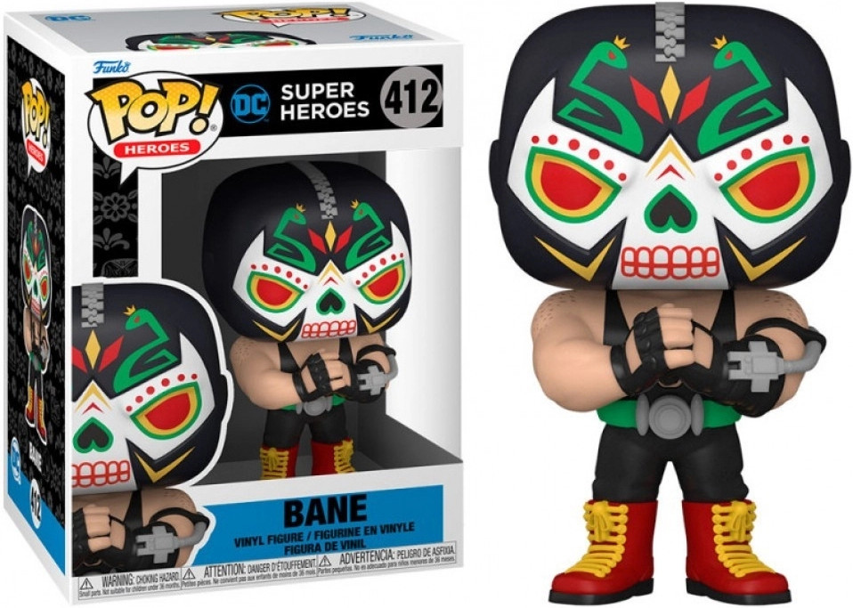 DC Super Heroes Dia de los Muertos Funko Pop Vinyl: Bane afbeelding