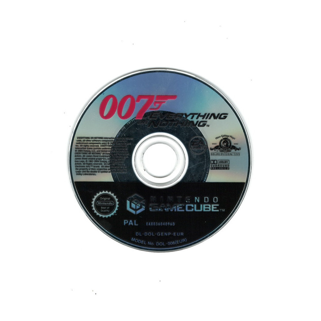 James Bond 007 Everything or Nothing (losse disc)