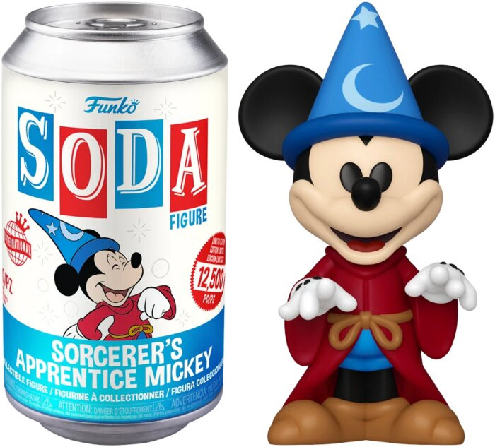 Disney Fantasia Vinyl SODA Figure Sorcerer Mickey