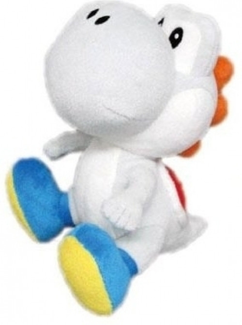 Image of Super Mario Bros.: White Yoshi 6 inch Plush