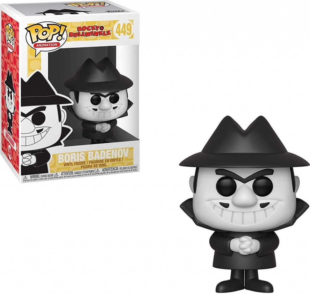 Rocky & Bullwinkle Pop Vinyl Boris Badenov