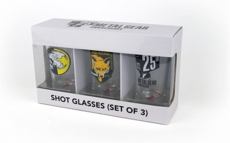 Image of Metal Gear Solid Shotglasses (Set of 3)