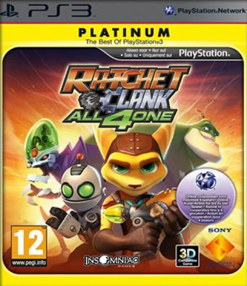 Image of Ratchet & Clank All 4 One (platinum)