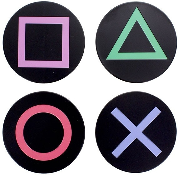 Playstation Metal Coasters