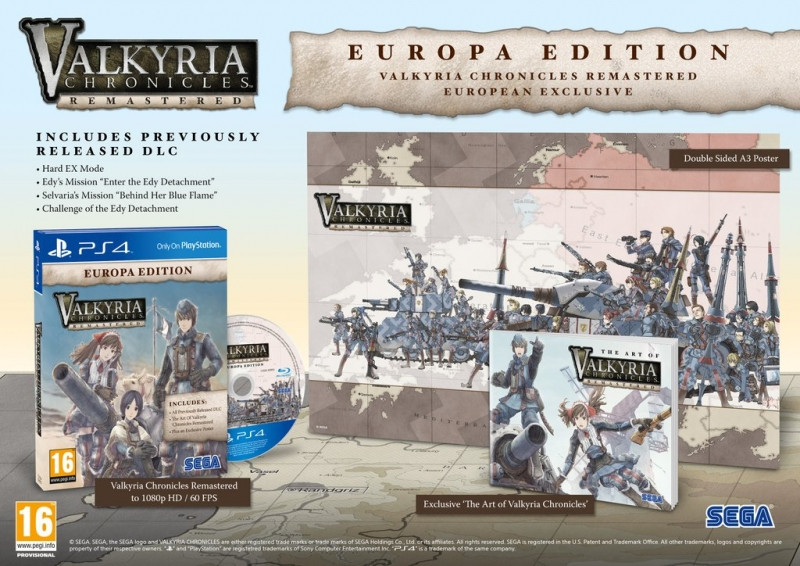 Valkyria Chronicles Remastered (Europa Edition)