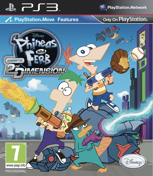 Disney Interactive Phineas and Ferb Across the 2nd Dimension