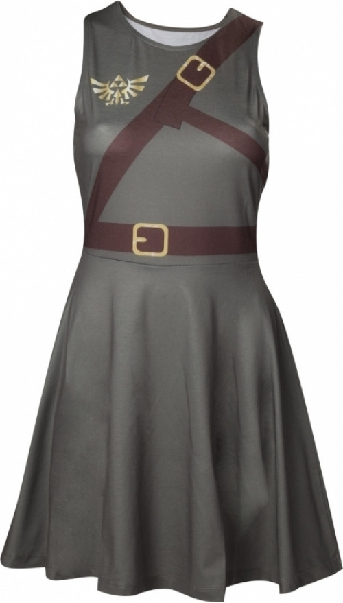 Difuzedbioworld Zelda Link Dress With Screenprinted Straps difuzedbioworld kopen in de aanbieding Difuzedbioworld Zelda Link Dress With Screenprinted Straps difuzedbioworld kopen in de aanbieding