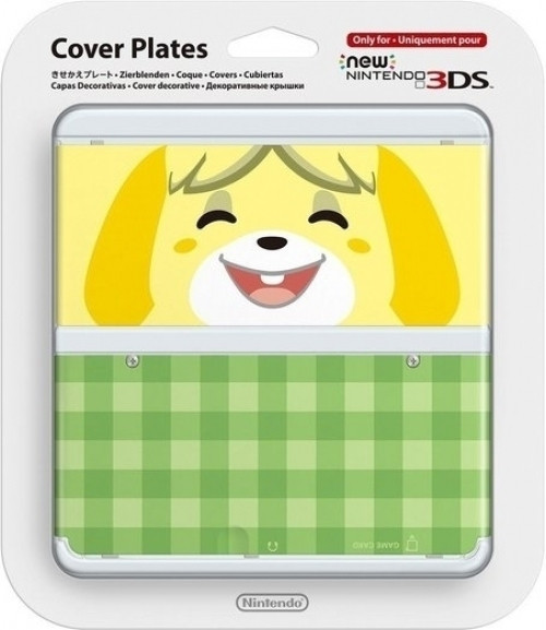 Image of Cover Plate NEW Nintendo 3DS - Animal Crossing Isabelle