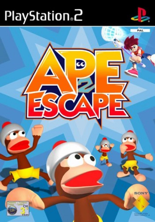 Sony Computer Entertainment Ape Escape 2 (verpakking Duits, game Engels)
