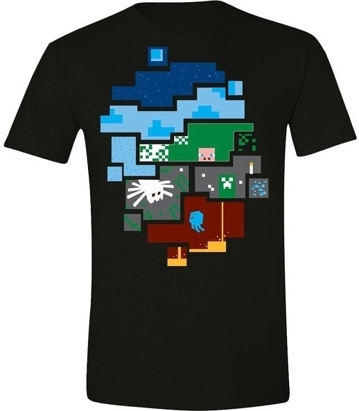 Image of World of Minecraft T-Shirt Black