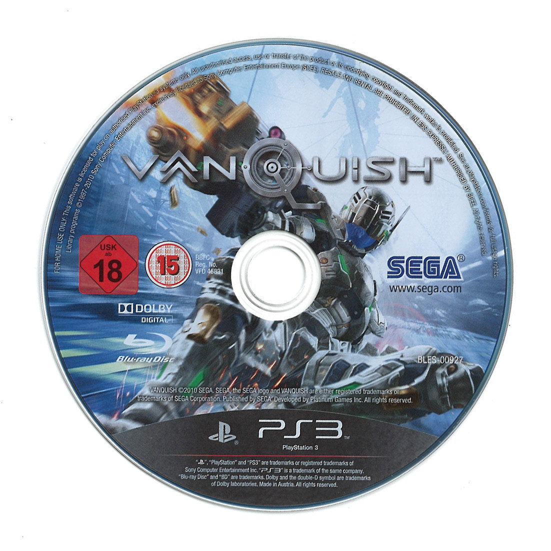 Vanquish (losse disc)