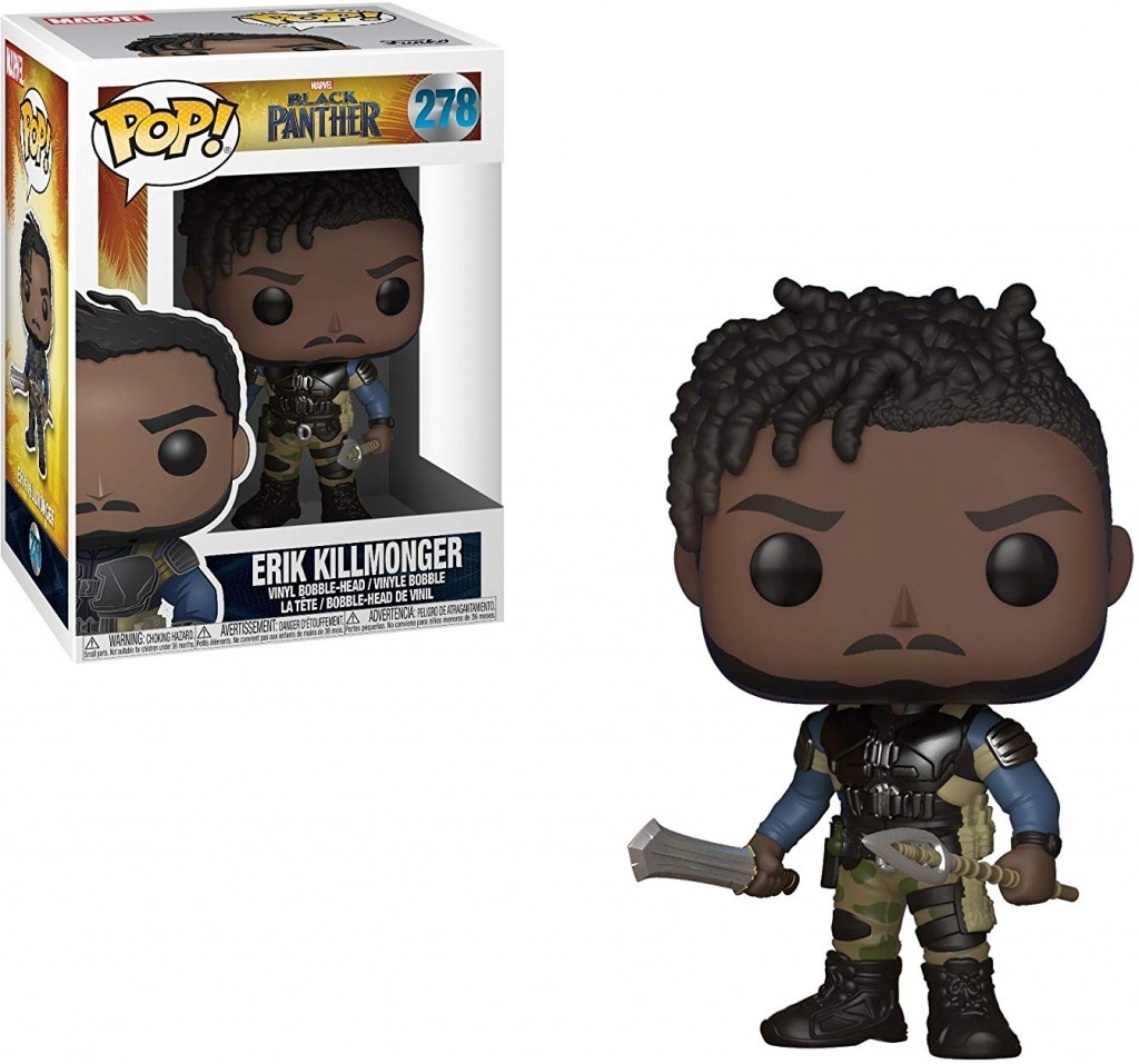 Black Panther Pop Vinyl Erik Killmonger (278)
