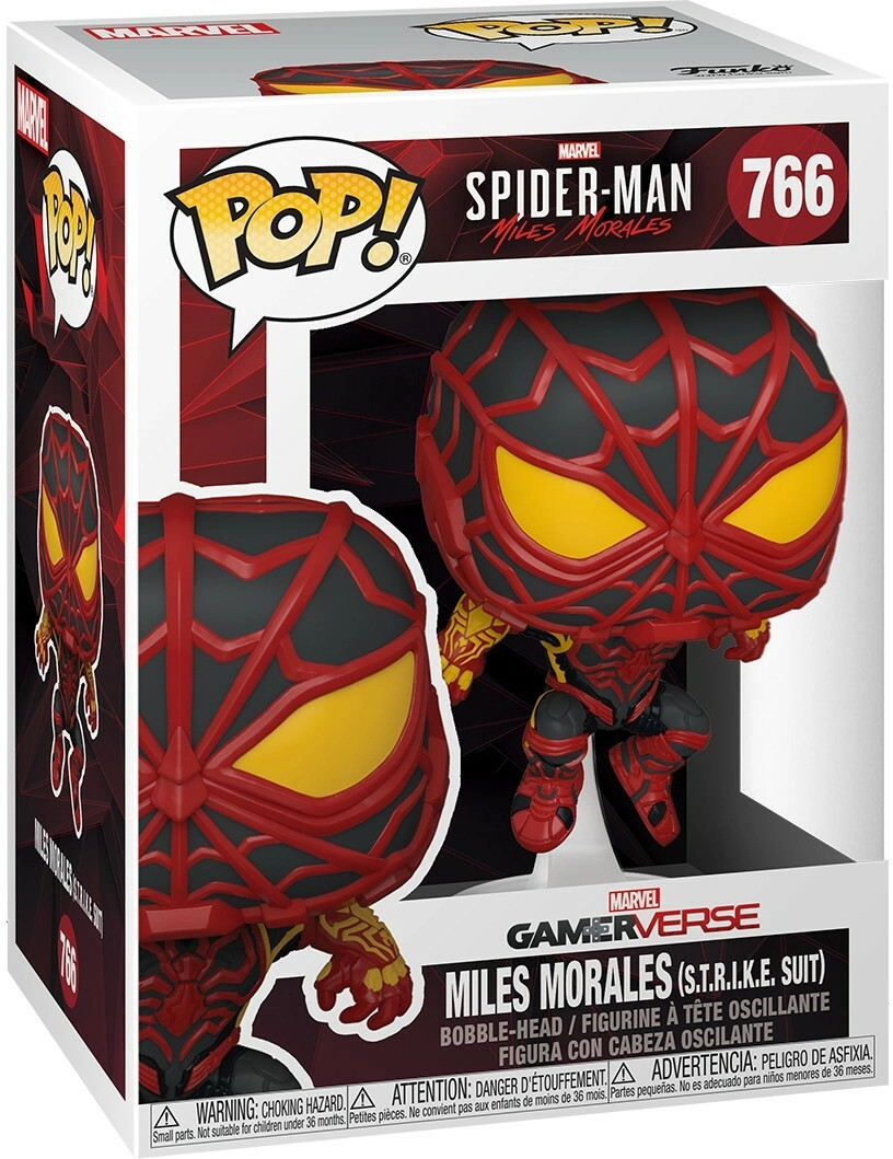Spider-Man Miles Morales Pop Vinyl Miles Morales Strike Suit