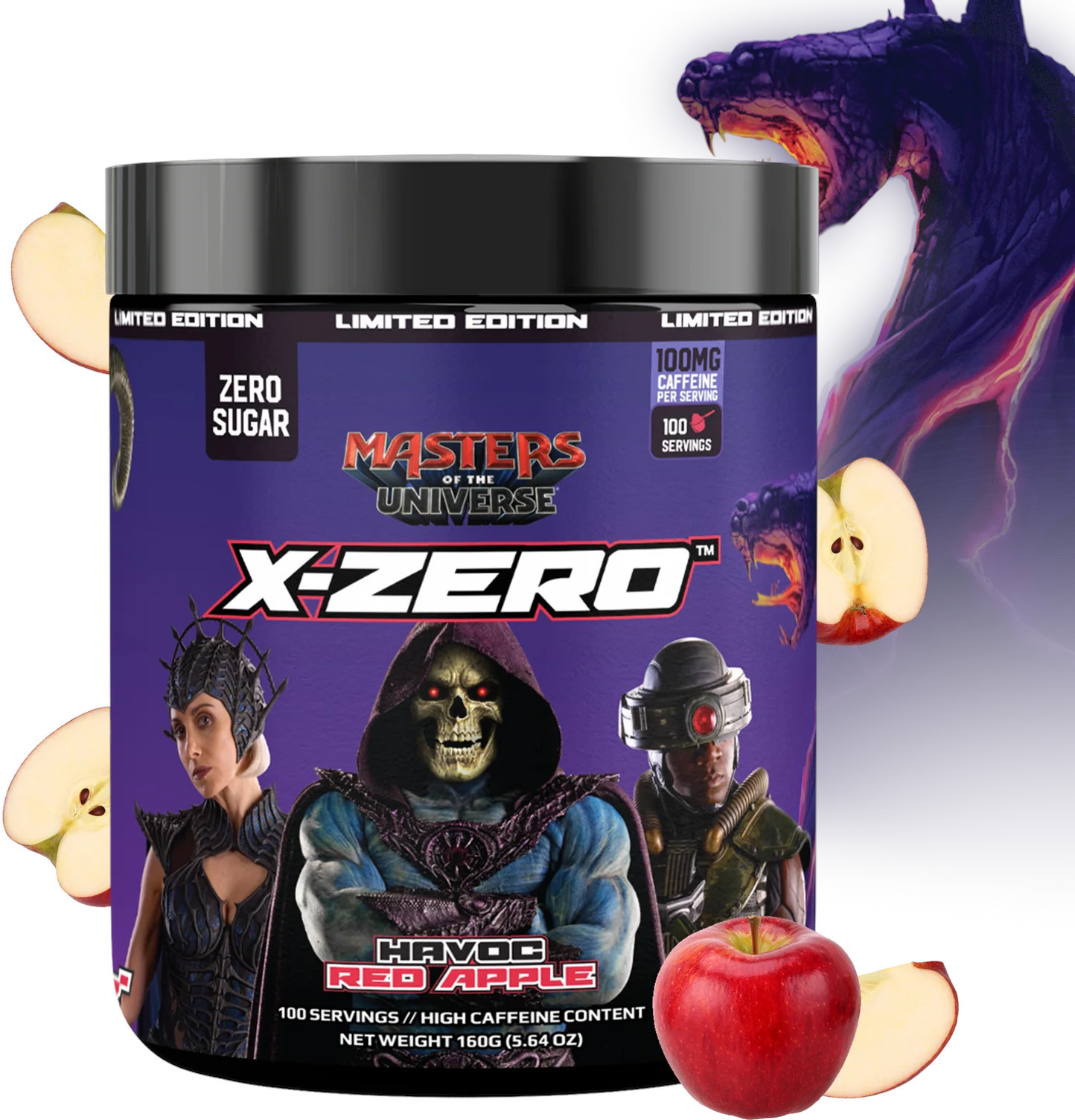 X-Gamer 160g X-Zero Formula - Masters of the Universe Havoc Red Apple