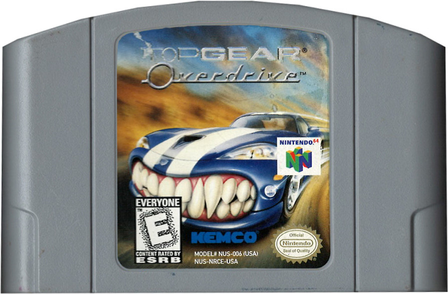 Top Gear Overdrive (losse cassette)
