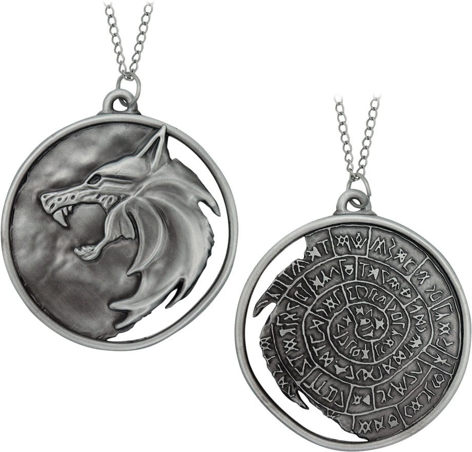 The Witcher Necklace - Geralt´s Medallion afbeelding