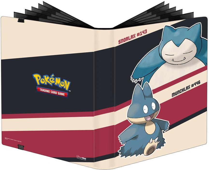 Pokemon TCG Snorlax & Munchlax 9-Pocket Portfolio