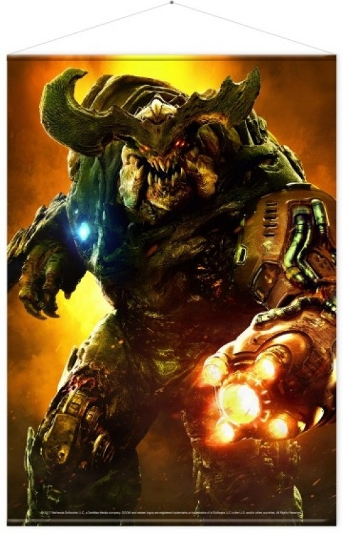 Gaya Entertainment Doom Wallscroll Cyber Demon gaya entertainment kopen in de aanbieding Gaya Entertainment Doom Wallscroll Cyber Demon gaya entertainment kopen in de aanbieding