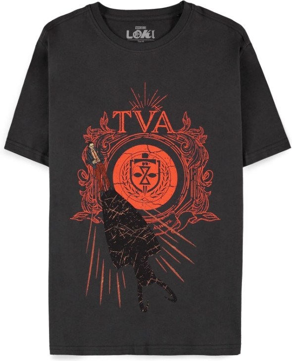 Marvel Loki Heren Tshirt -XL- TVA Zwart