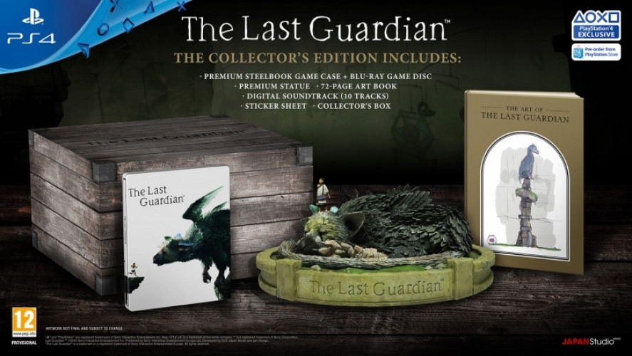 Image of The Last Guardian Collector's Edition