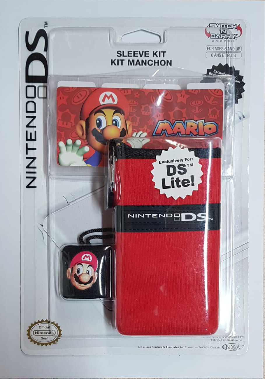 Ds Lite Sleeve Kit Mario huismerk kopen in de aanbieding