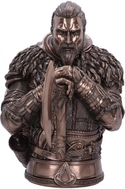 Nemesis Now Assassin's Creed Beeld/figuur Valhalla Eivor Bust (Bronze) 31cm Bronskleurig