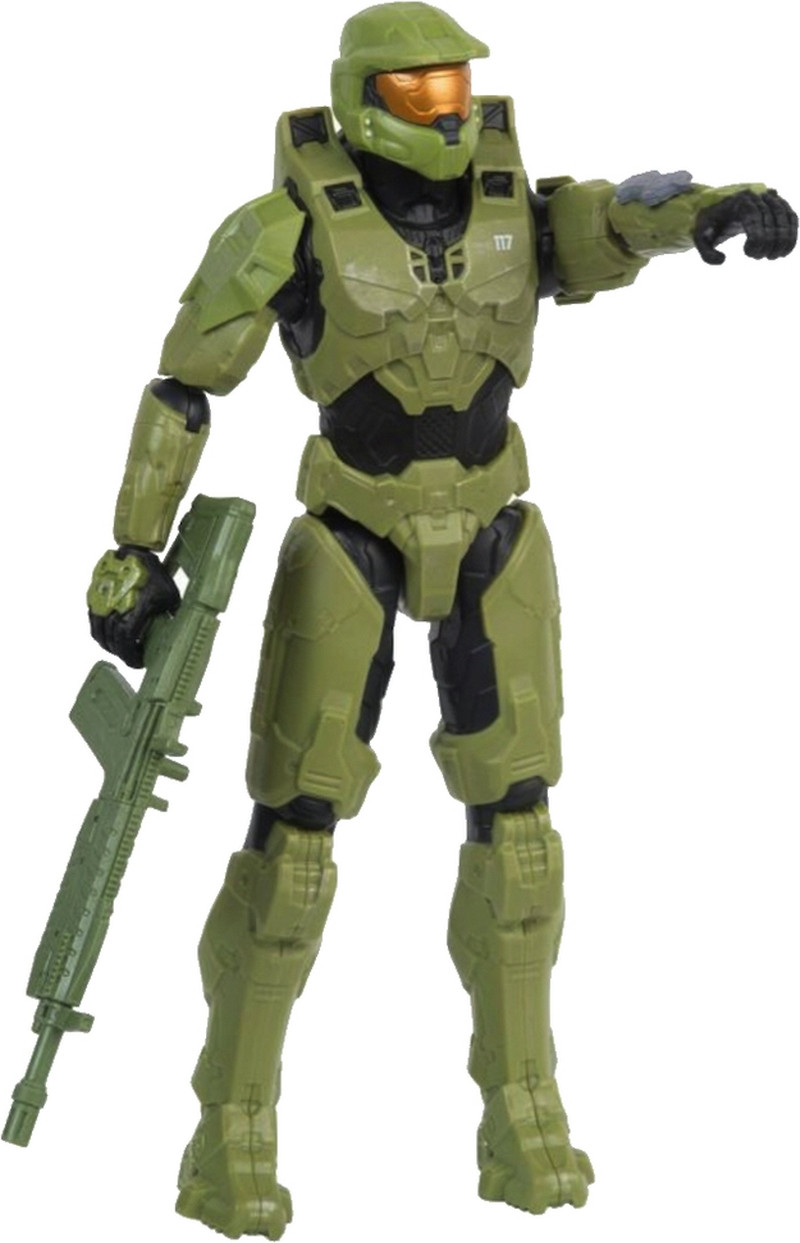 Halo Infinite Action Figure - Master Chief with Commando Rifle