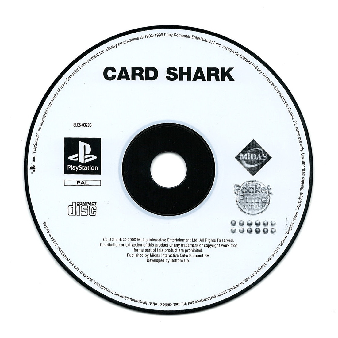 Card Shark (pocket price midas)(losse disc)
