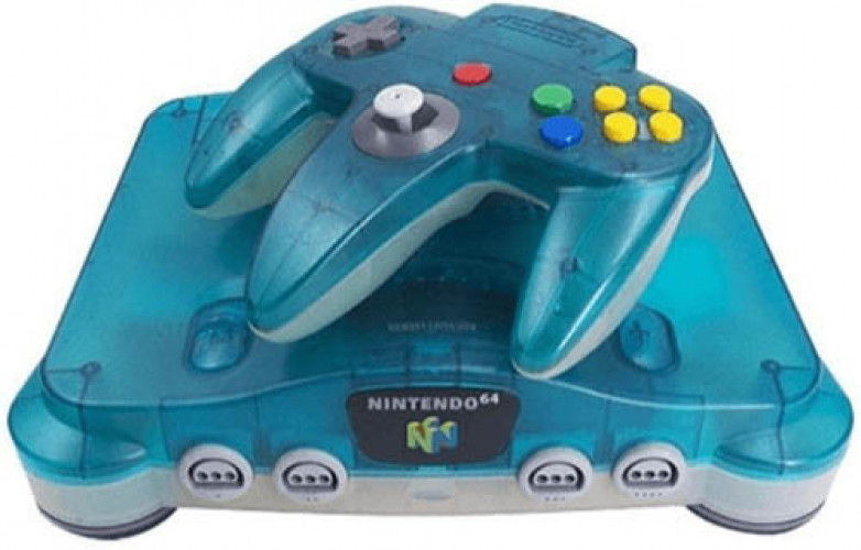 Nintendo 64 - Clear Blue
