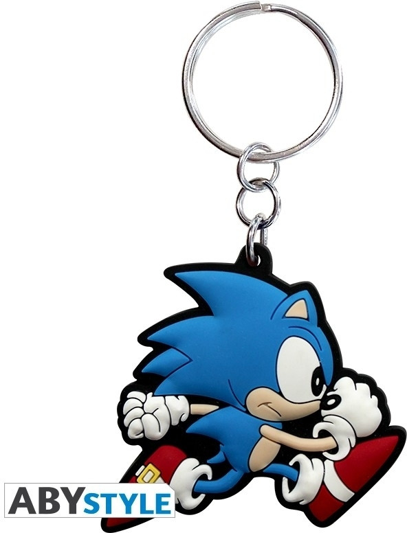 Image of Sonic PVC Keychain - Running Sonic