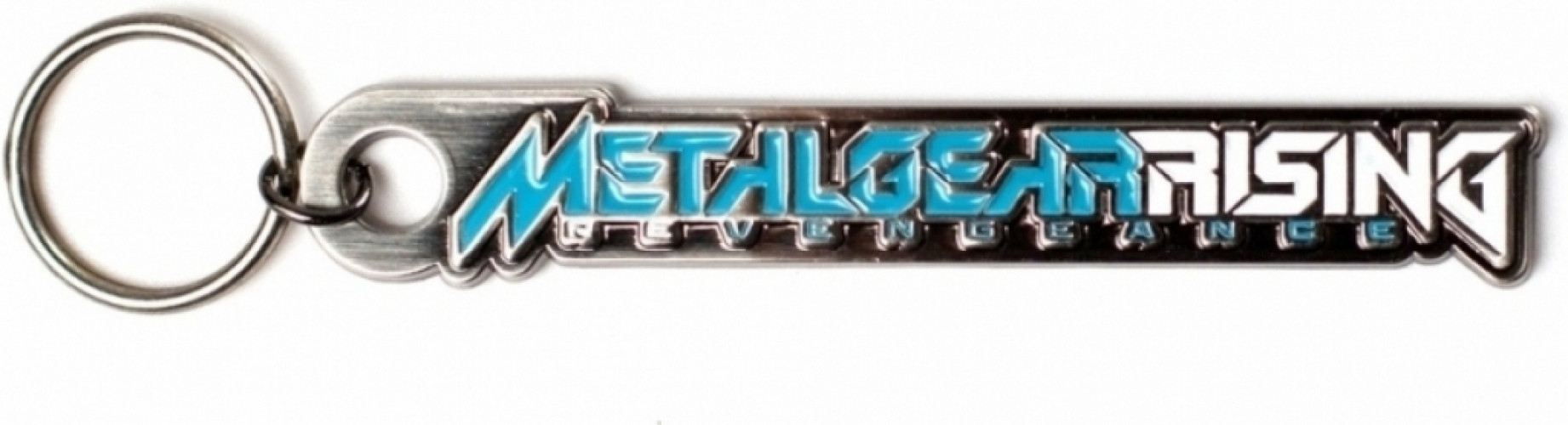Image of Metal Gear Rising Metal Keyring with Logo