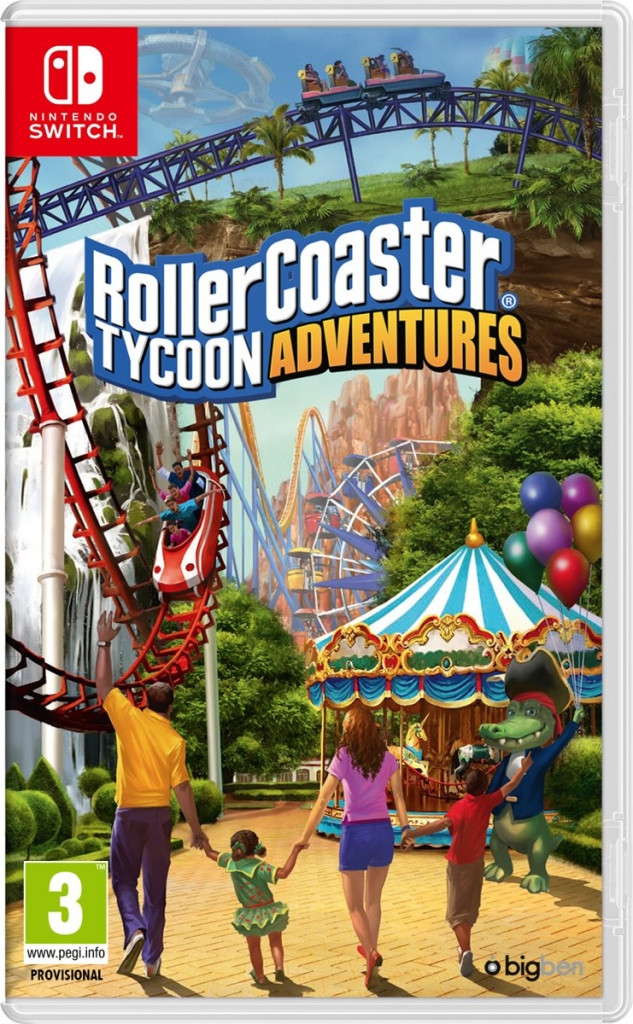 Rollercoaster Tycoon Adventures - Switch